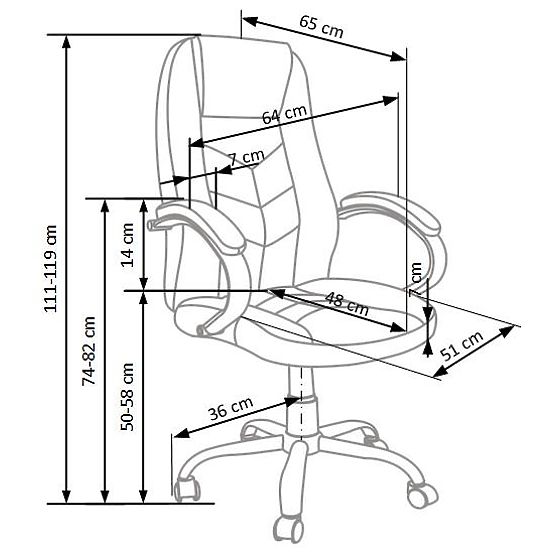 CODY barna irodai szék