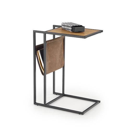 COMPACT konferencia asztal arany tölgy/fekete (1p=1db)