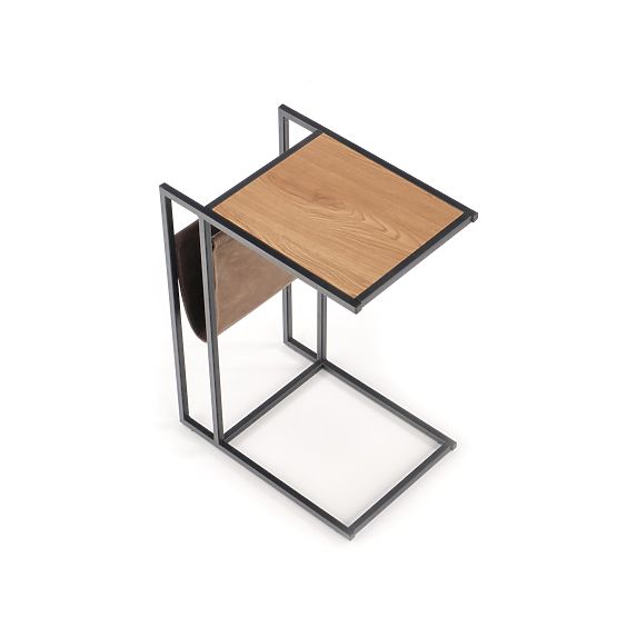 COMPACT konferencia asztal arany tölgy/fekete (1p=1db)