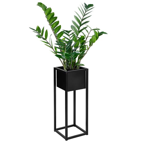 Concove 60 cm fekete loft virágcserép