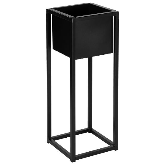 Concove 60 cm fekete loft virágcserép