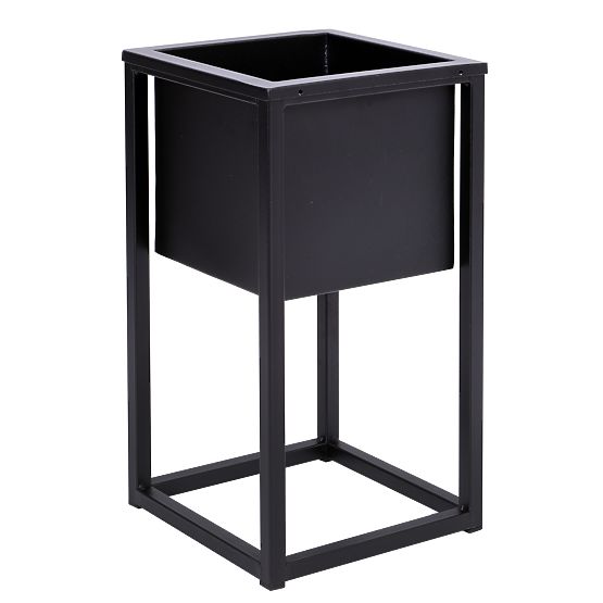 Concove loft virágtartó állvány 40 cm fekete