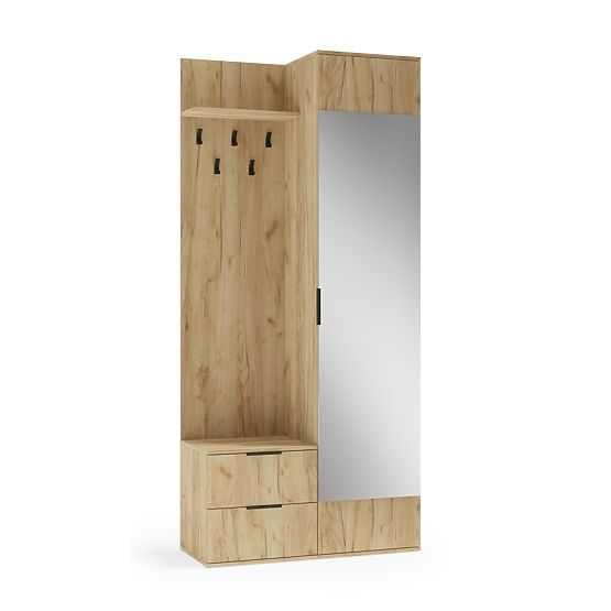 CORAL előszoba arany tölgy (3p=1ks)