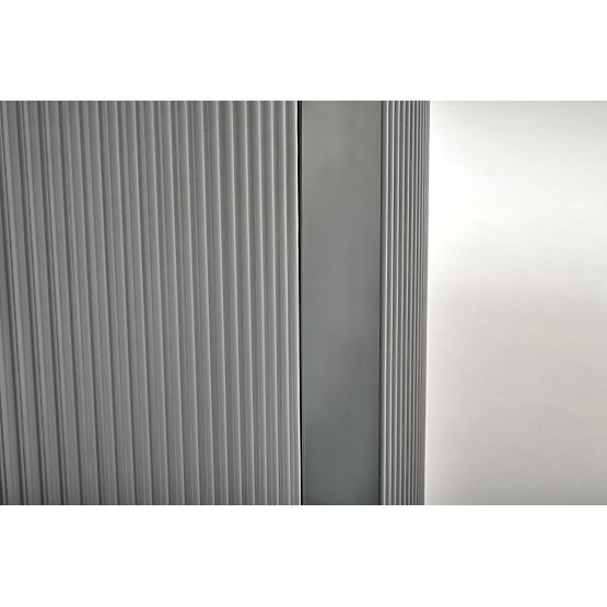 DANCAN kihúzható asztal, fehér márvány / szürke / világosszürke / fekete (3p=1db)