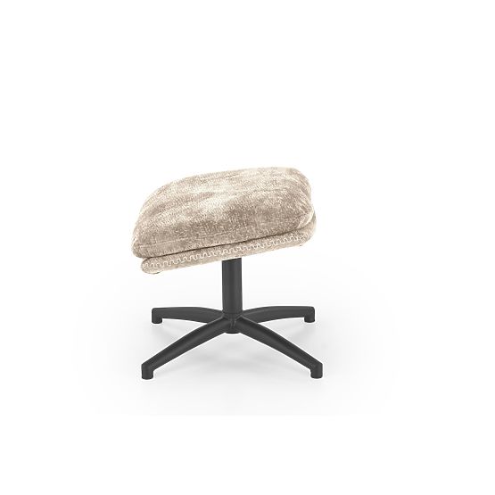 DARIO relaxációs fotel lábtartóval és hintázó funkcióval, bézs (1p=1db)