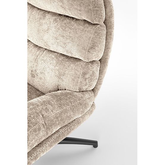 DARIO relaxációs fotel lábtartóval és hintázó funkcióval, bézs (1p=1db)