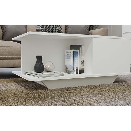 Denver dohányzóasztal DENVER FEHÉR