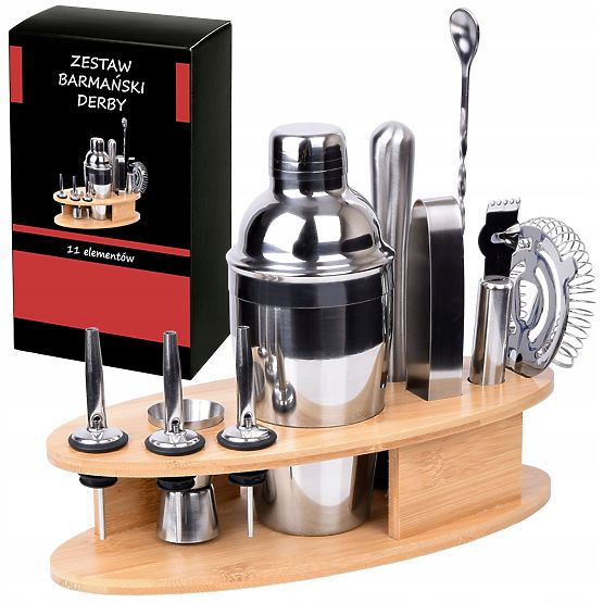 DERBY 10 darabos bármixer készlet