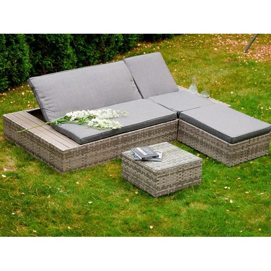 DIABOLICO többfunkciós technorattan ágy