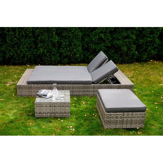 DIABOLICO többfunkciós technorattan ágy