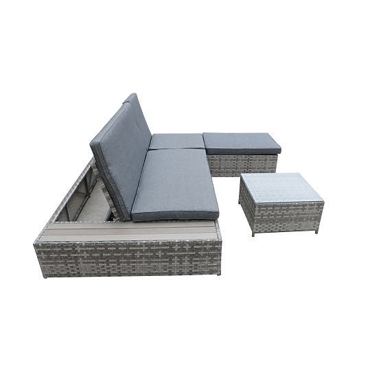 DIABOLICO többfunkciós technorattan ágy