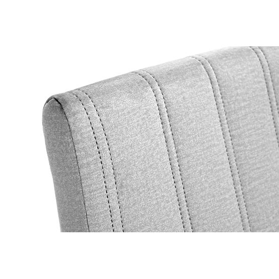 DIEGO 2 étkezőszék - világosszürke/fekete