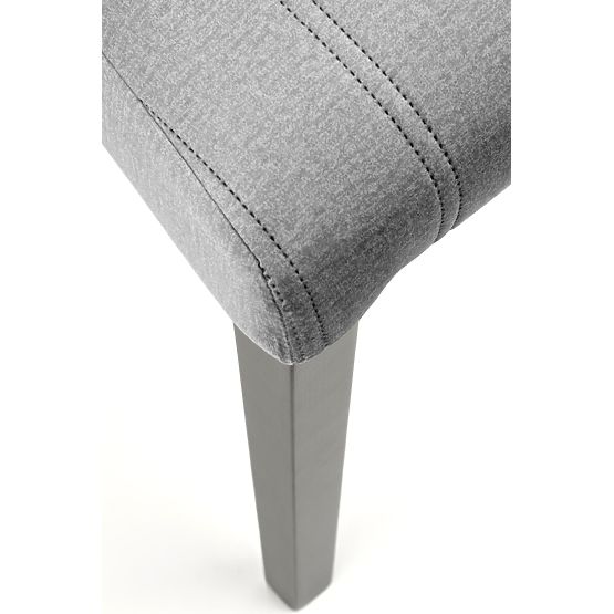 DIEGO 2 étkezőszék - világosszürke/fekete