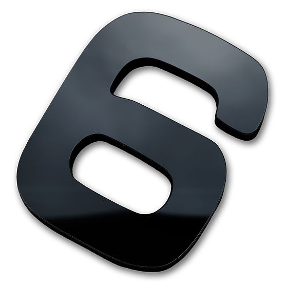 Diy BAST 3D fekete falióra