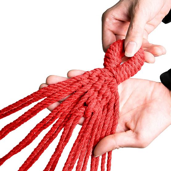 Egyszemélyes függőágy 40 cm-es terítőrúddal 400257 Sárga