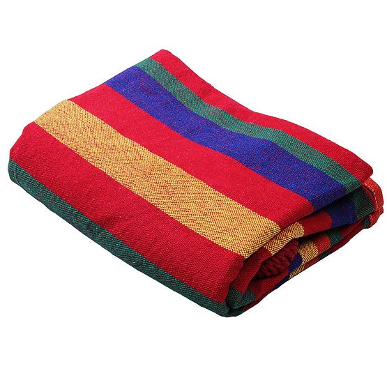 Egyszemélyes függőágy 40 cm-es terítőrúddal 400257 Sárga