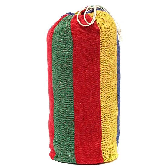 Egyszemélyes függőágy 40 cm-es terítőrúddal 400257 Sárga