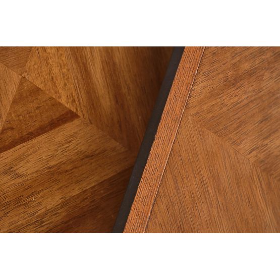 ELZA 2 padkészlet, dió / fekete (1p=1db)