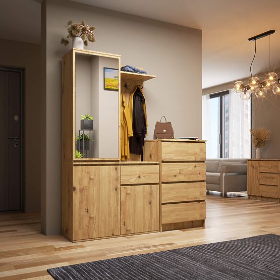 ENTRO PK ELŐSZOBA SZETT ARTISAN TÖLGY