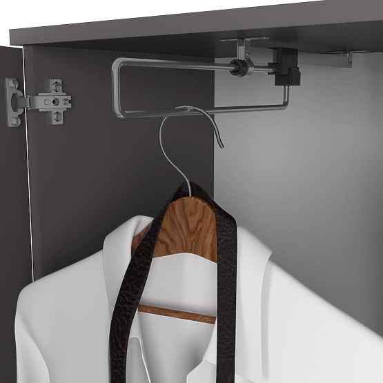 ENTRO PK ELŐSZOBA SZETT GRAFIT SZÜRKE