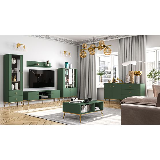 Erdei dohányzóasztal - zöld