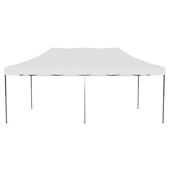 Expressz kereskedelmi pavilon - 3x6 m - fehér