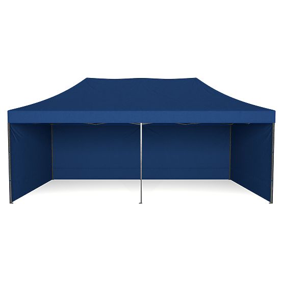 Expressz kereskedelmi pavilon - 3x6 m - kék