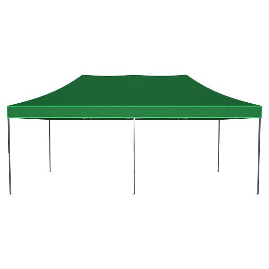 Expressz kereskedelmi pavilon - 3x6 m - zöld