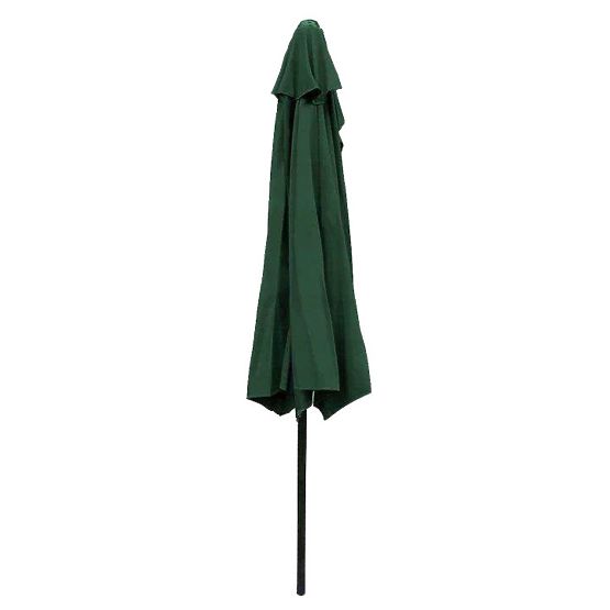 Fali fél napernyő teraszra 2,7m zöld