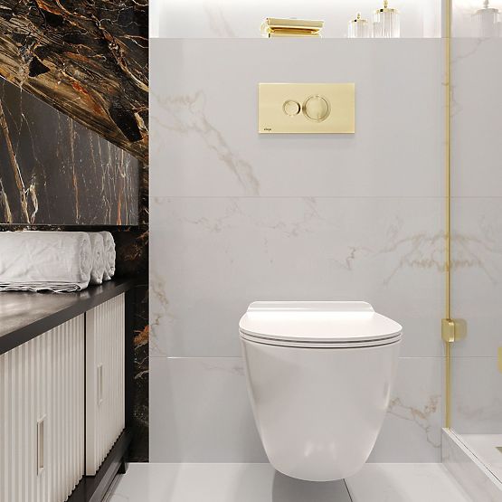 Fali WC csésze Rea Carter N2 Rimless