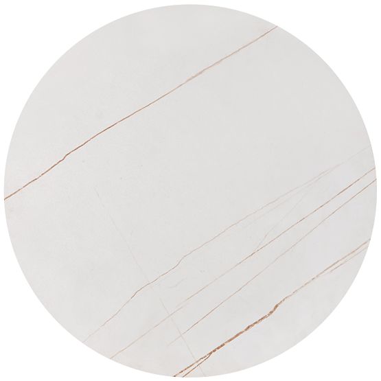 FATIMA 2 asztal szett, fehér márvány / arany (1p=1db)