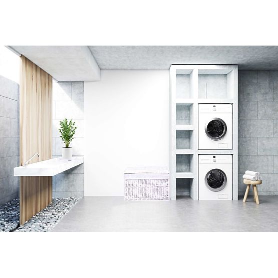 Fehér fonott láda 160 L