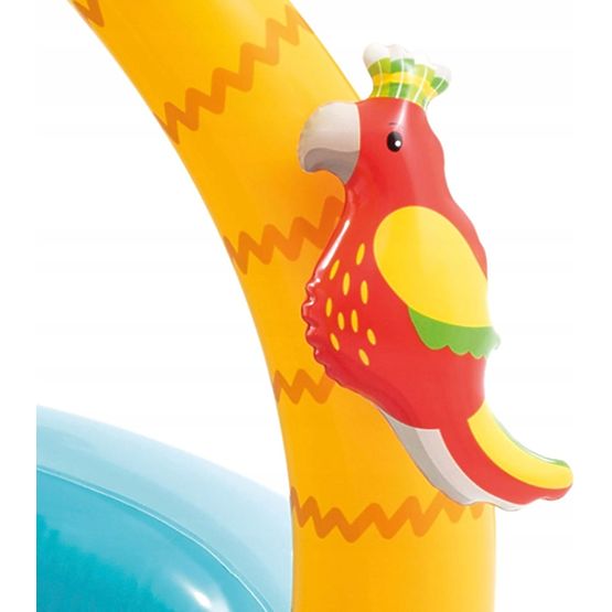 Felfújható gyermekmedence sziget tetővel INTEX 58417