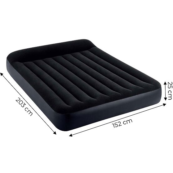 Felfújható matrac alváshoz 203x152 cm kétszemélyes INTEX 64143