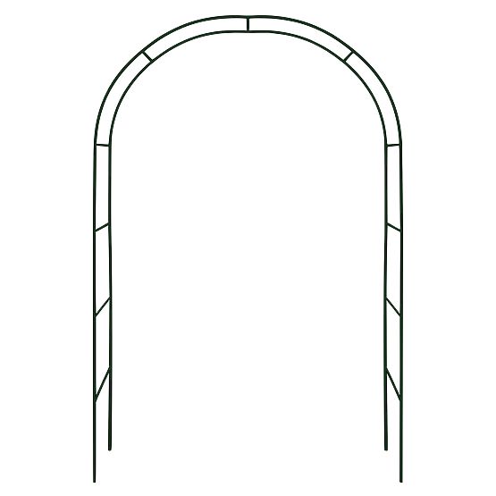 Fém pergola ív fekete 240 cm