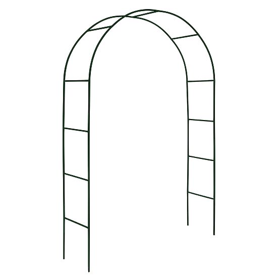 Fém pergola ív fekete 240 cm