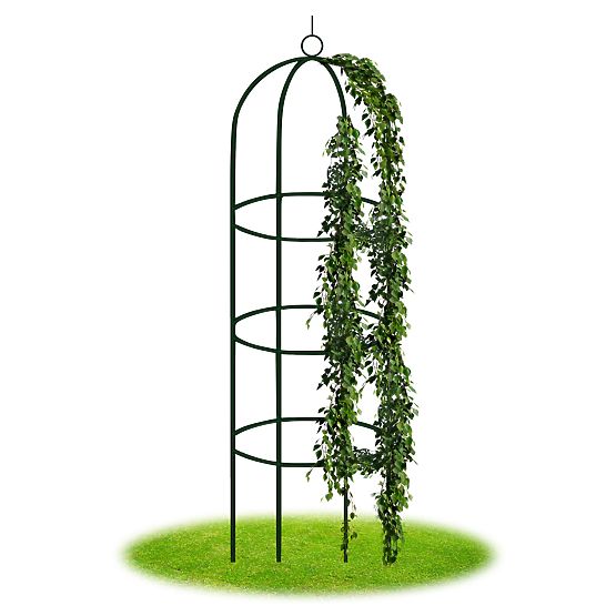 Fém pergola oszlop sötétzöld 190 cm