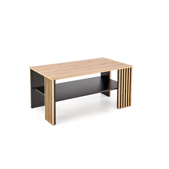 FEMINA dohányzóasztal artisan tölgy/fekete