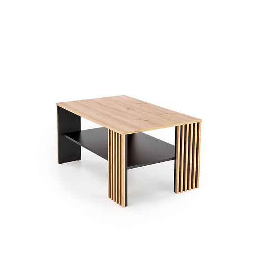 FEMINA dohányzóasztal artisan tölgy/fekete
