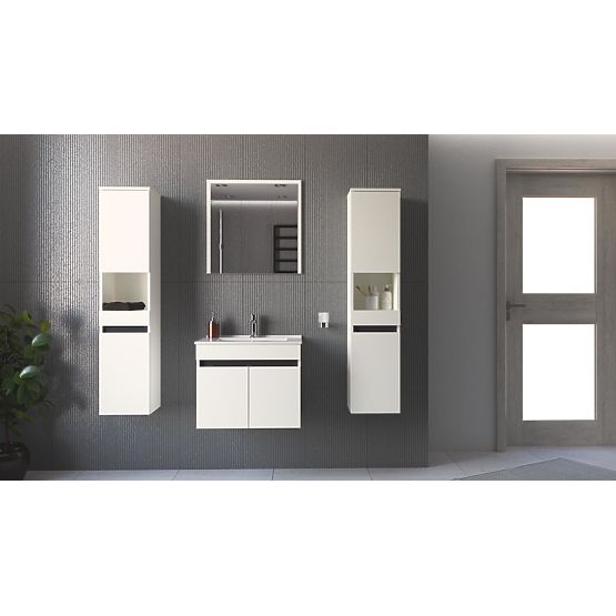 FIGARO tükör 60 cm fehér (1p=1db)