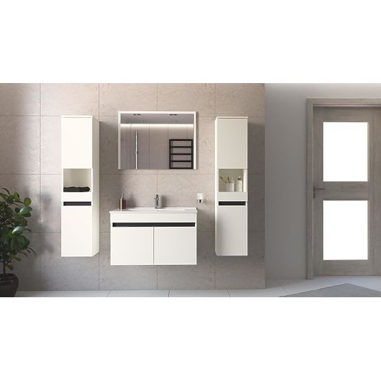 FIGARO Tükör 80 cm fehér