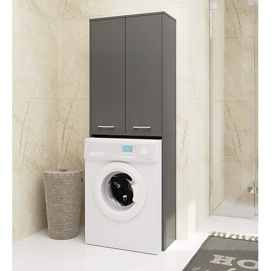 FIN 180 MOSDÓ OSZLOP MOSÓGÉPHEZ TELJES 2D - SZÜRKE