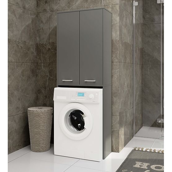 FIN 180 MOSDÓ OSZLOP MOSÓGÉPHEZ TELJES 2D - SZÜRKE