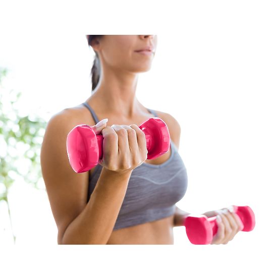 Fitness súlyzók készlet 2x 0,5 kg