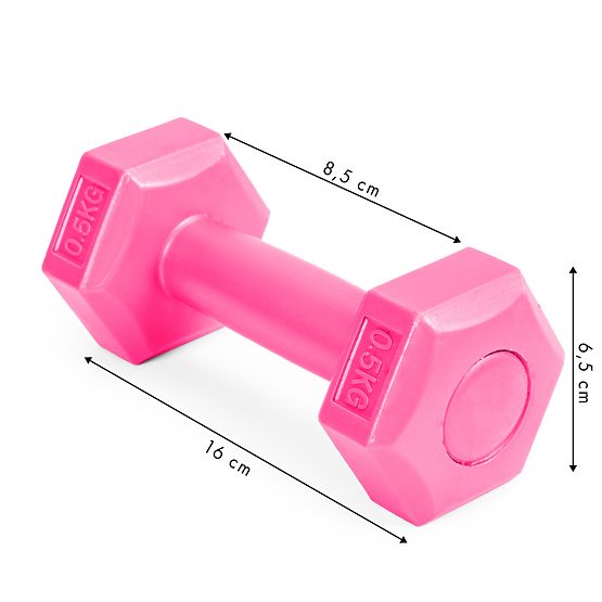 Fitness súlyzók készlet 2x 0,5 kg