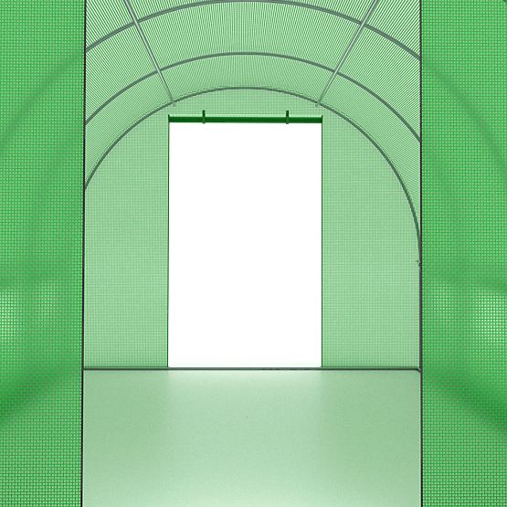 Fóliaalagút borítás kerti üvegházhoz 2,5x4 m