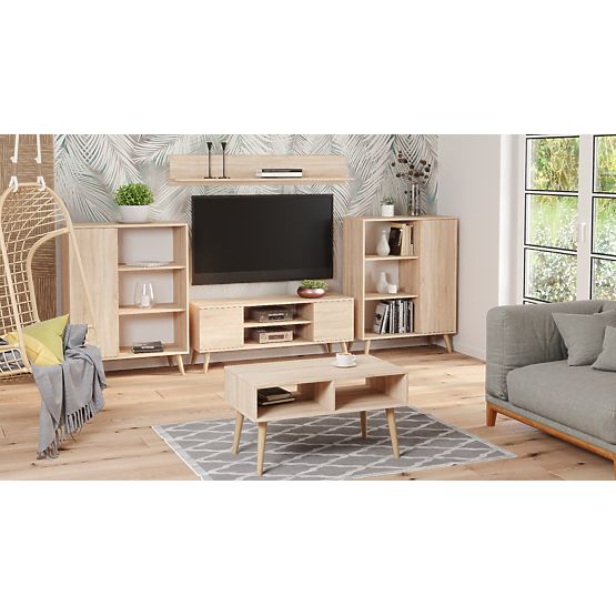 Fondi szekrény sonoma tölgy, skandináv