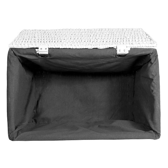 Fonott láda 65L 56x34x34 cm fehér-szürke