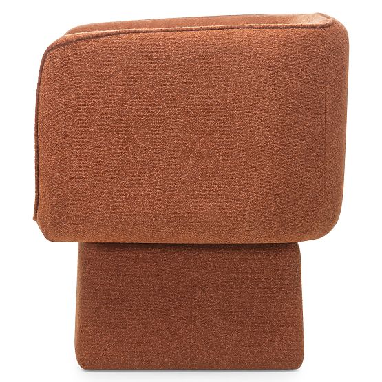 Forgószék One réz, boucle