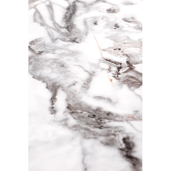 FORMOSA 2 pad készlet, fehér márvány / fekete (2p=1db)